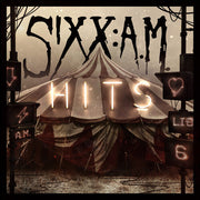SIXX: AM 'HITS' 2LP - TRANSLUCENT RED/BLACK SMOKE