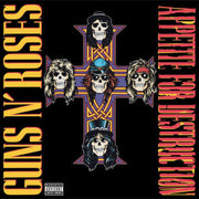 GUNS N' ROSES 'APPETITE FOR DESTRUCTION' LP
