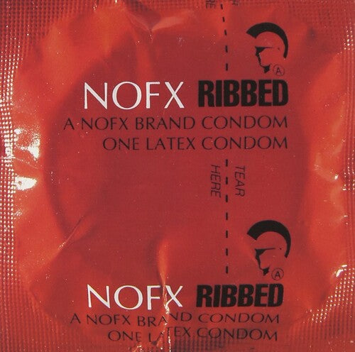 NOFX 'RIBBED' 30TH ANNIVERSARY REISSUE LP - RED/BLACK/SPLATTER