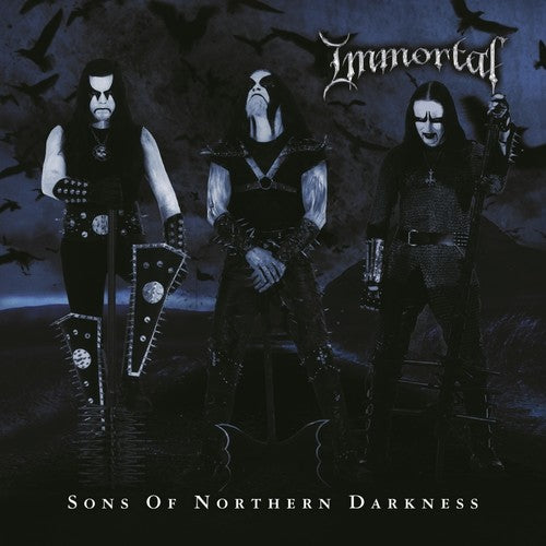 IMMORTAL 'SONS OF NORTHERN DARKNESS' 2LP - CLEAR/BLUE/SWIRL