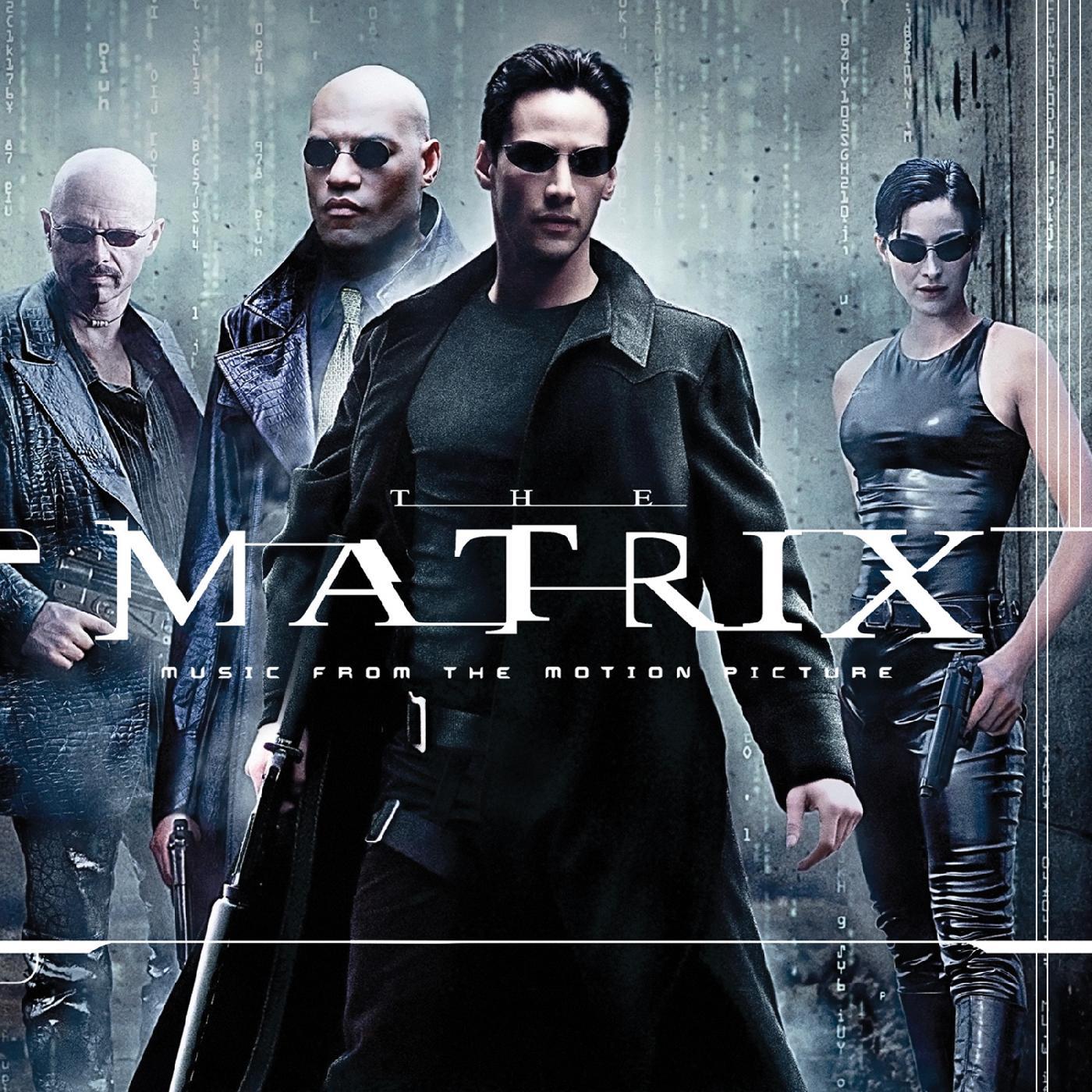 THE MATRIX SOUNDTRACK 2LP - CLEAR/RED/BLUE PILL SWIRL
