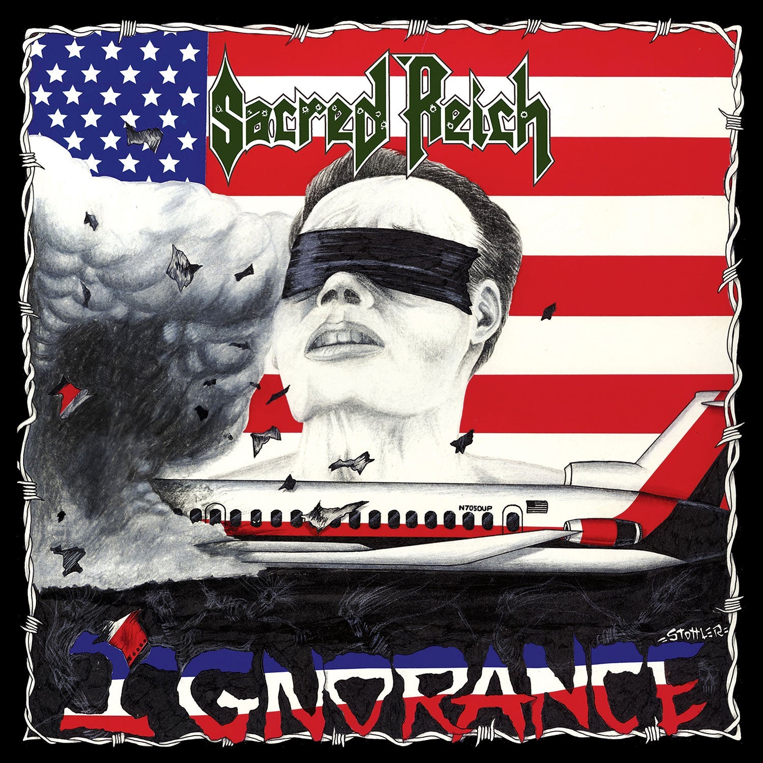 SACRED REICH 'IGNORANCE' LP - COBALT BLUE