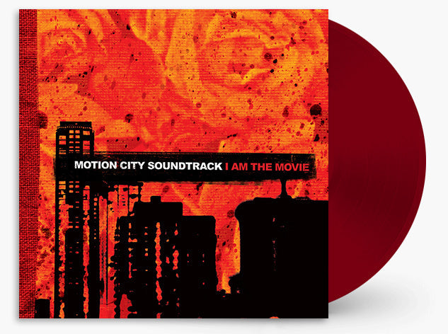 MOTION CITY SOUNDTRACK 'I AM THE MOVIE' LP - LTD. 300 - TRANSLUCENT RUBY RED