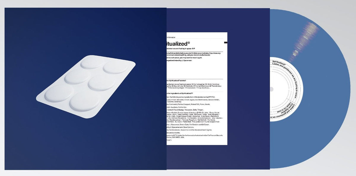 SPIRITUALIZED ‘LADIES AND GENTLEMEN WE ARE FLOATING IN SPACE’ 2LP - BLUE