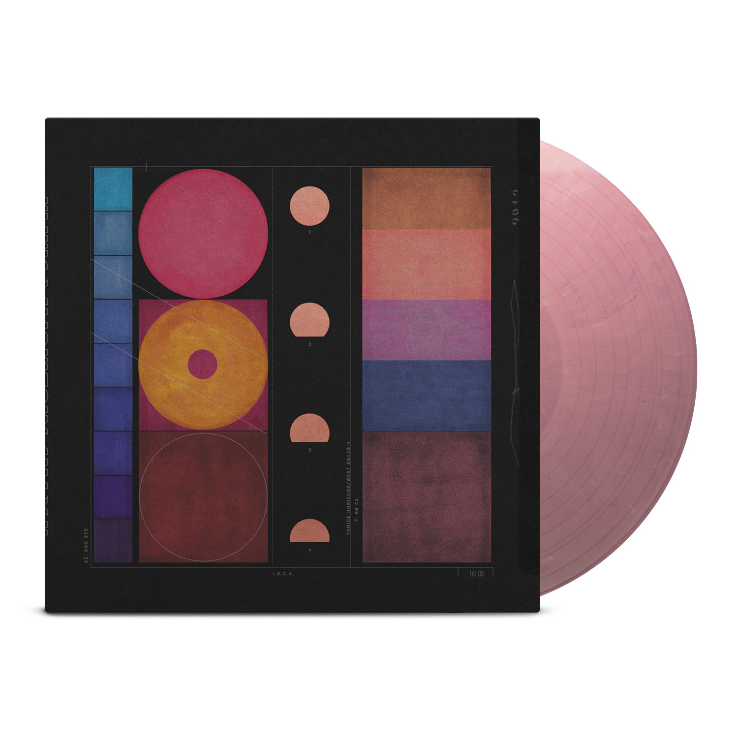 THRICE ‘HORIZONS/WEST’ LP - EXCLUSIVE - LTD. 300 - MARBLED VIOLET