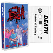DEATH 'SPIRITUAL HEALING' CASSETTE - WHITE