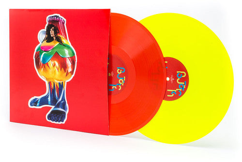 BJORK 'VOLTA' 2LP - NEON RED/GREEN