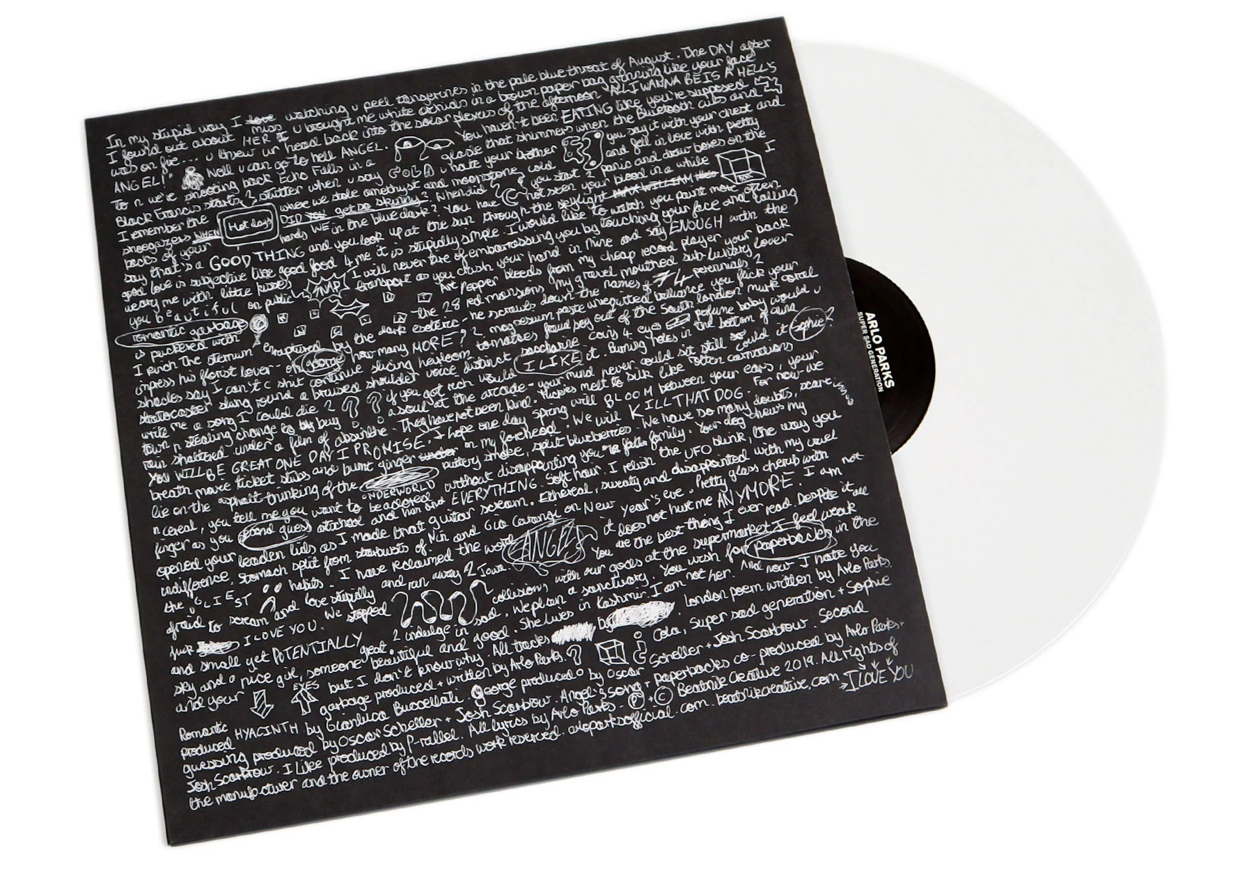 ARLO PARKS 'SUPER SAD GENERATION' LP - WHITE