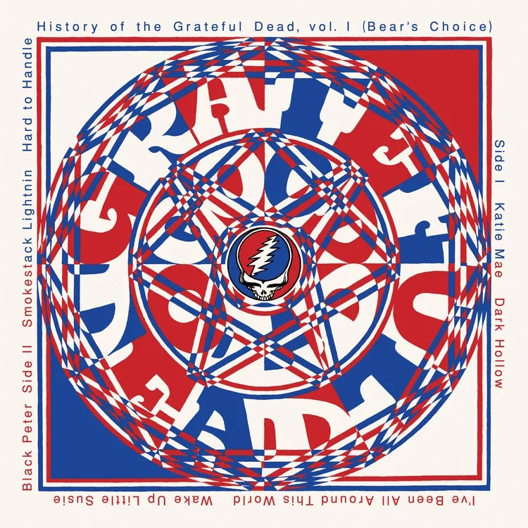 GRATEFUL DEAD 'HISTORY OF THE GRATEFUL DEAD VOL. 1 (BEAR'S CHOICE) [LIVE]'  50TH ANNIVERSARY LP