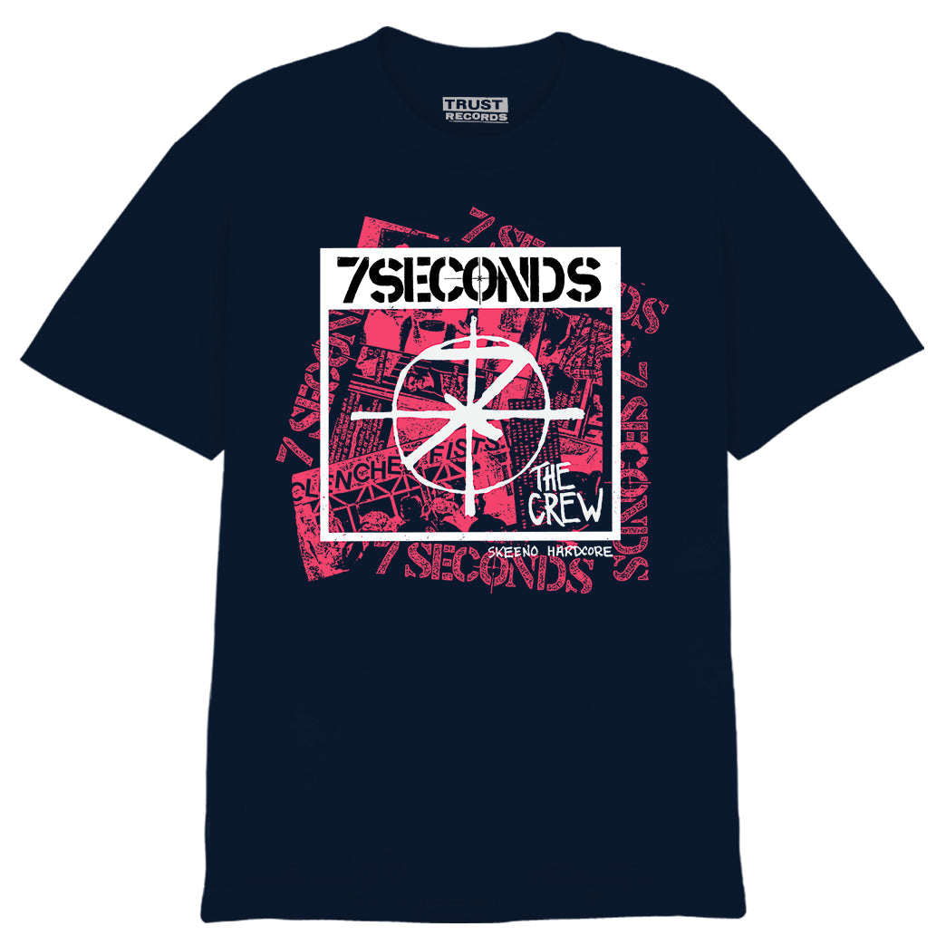 7SECONDS ‘THE CREW’ LP - LTD. - NEON PINK