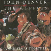 JOHN DENVER & THE MUPPETS 'A CHRISTMAS TOGETHER' LP - CANDY CANE SWIRL