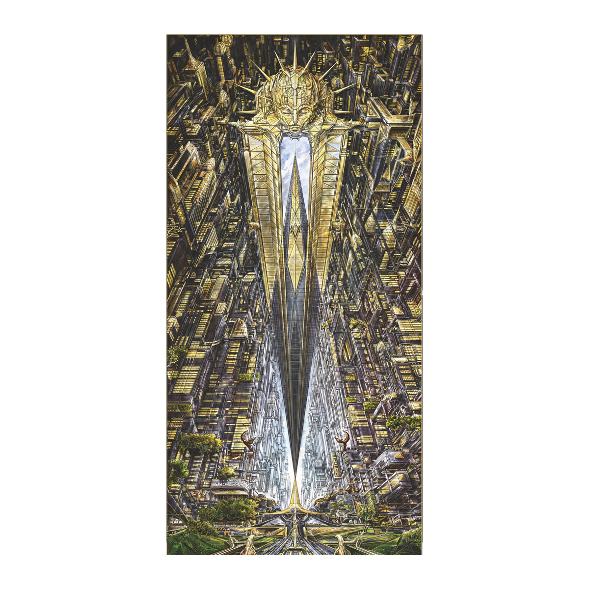 IMPERIAL TRIUMPHANT ‘ALPHAVILLE' LP - LTD. - WHITE