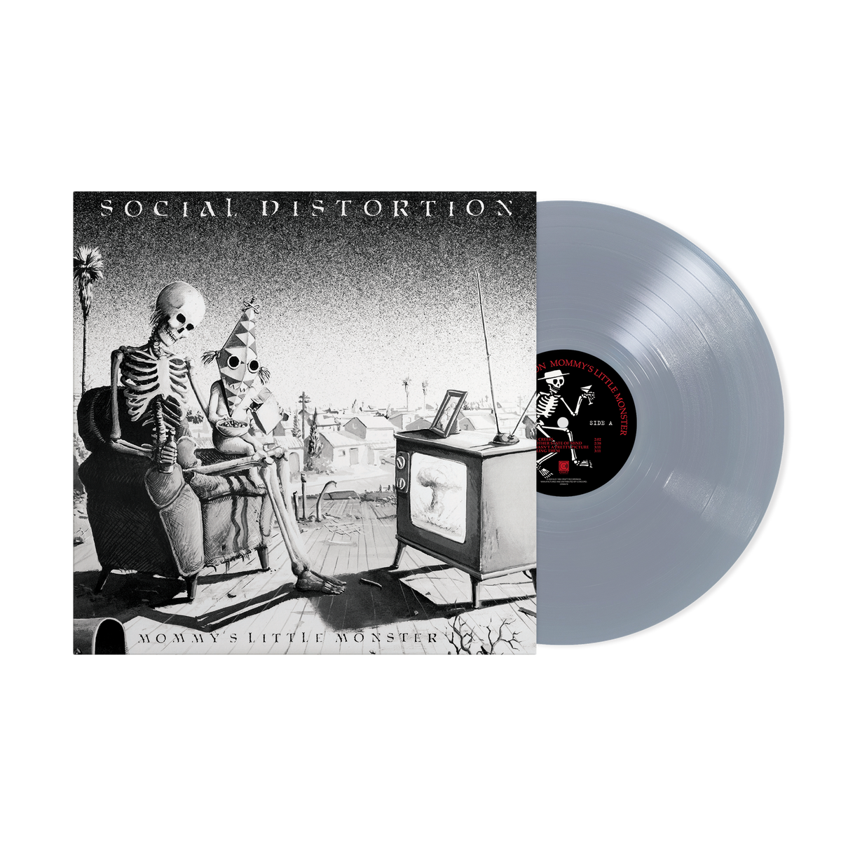 SOCIAL DISTORTION ‘MOMMY'S LITTLE MONSTER’ 40TH ANNIVERSARY LP - EXCLUSIVE - LTD. 500 - GREY