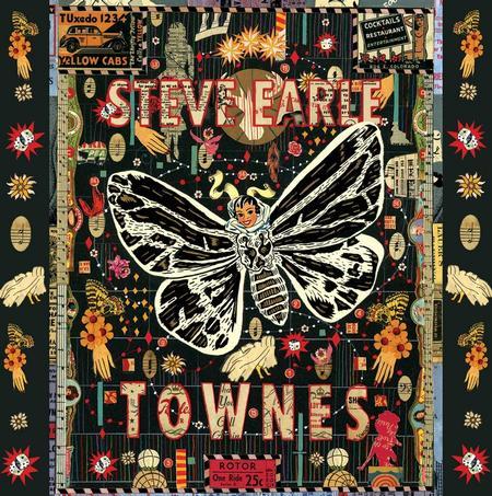 STEVE EARLE 'TOWNES' 2LP - CLEAR
