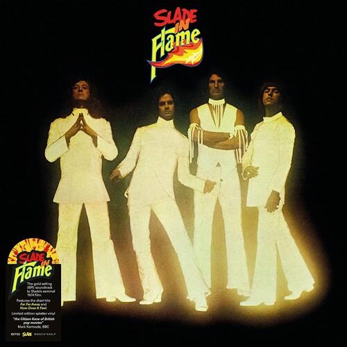 SLADE 'SLADE IN FLAME' LP - YELLOW/RED/SPLATTER