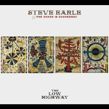 STEVE EARLE & THE DUKES (& DUCHESSES) 'THE LOW HIGHWAY' LP - BUTTER CREAM