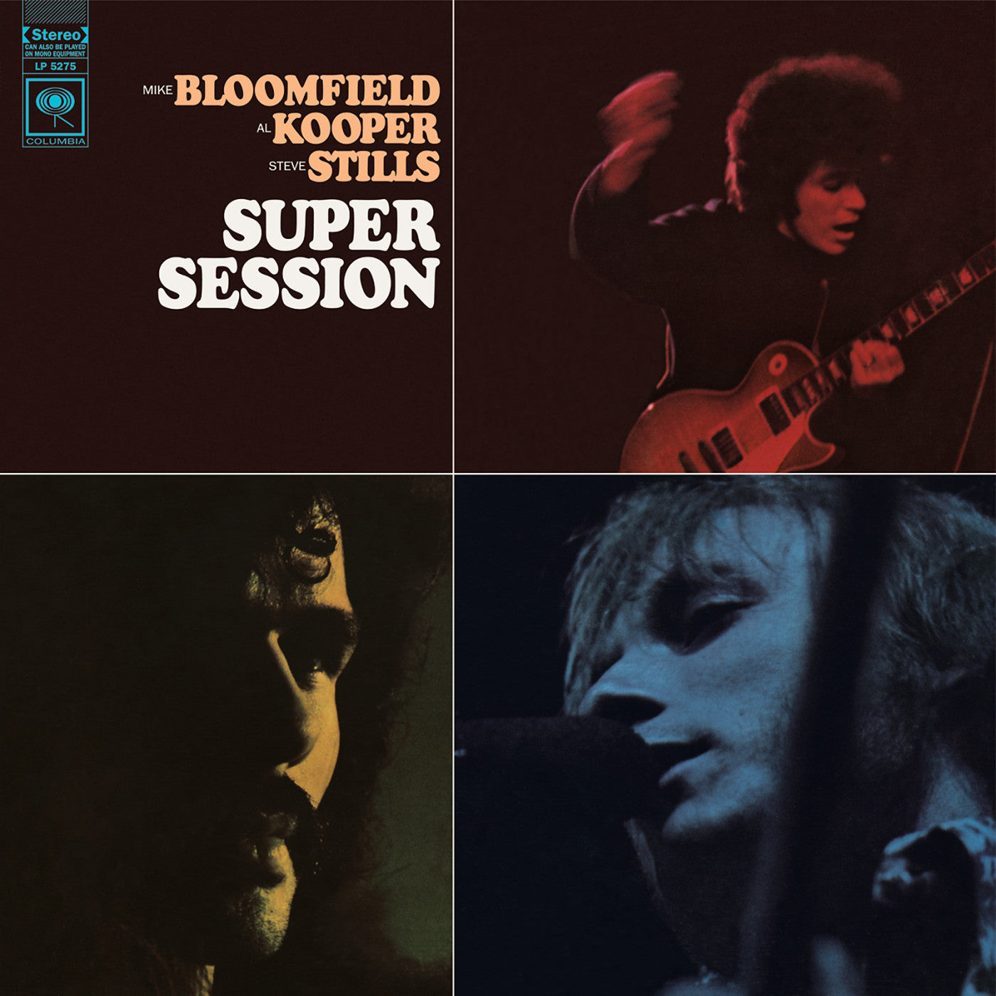 MIKE BLOOMFIELD 'SUPER SESSION ' LP - LTD. - BLUE