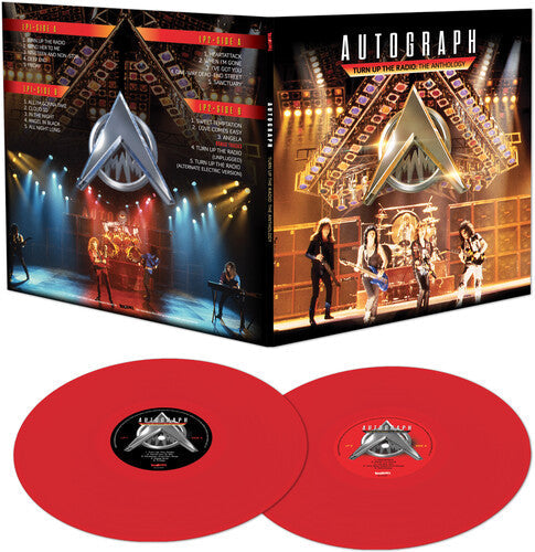 AUTOGRAPH 'TURN UP THE RADIO THE ANTHOLOGY' 2LP - RED