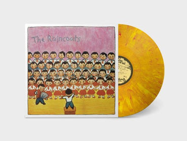 THE RAINCOATS 'THE RAINCOATS' LP - YELLOW/RED/SWIRL