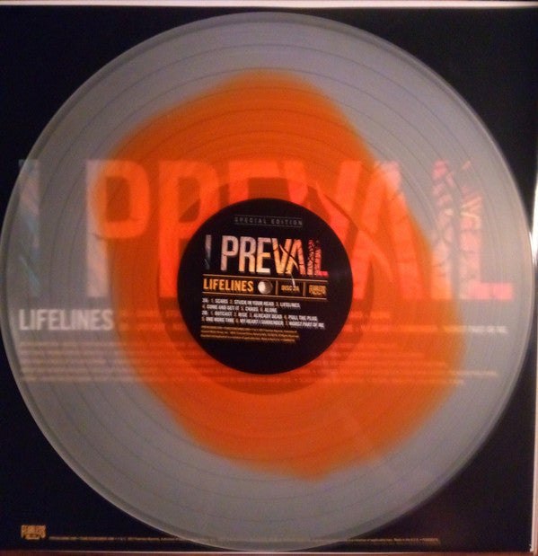 I PREVAIL ‘HEART VS MIND/LIFELINES' 2LP - CLEAR/CYAN BLOB + CLEAR/ORANGE CRUSH BLOB