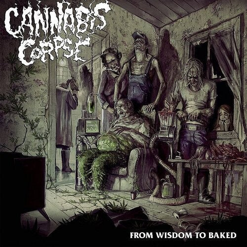 CANNABIS CORPSE 'FROM WISDOM TO BAKED' LP - WHITE