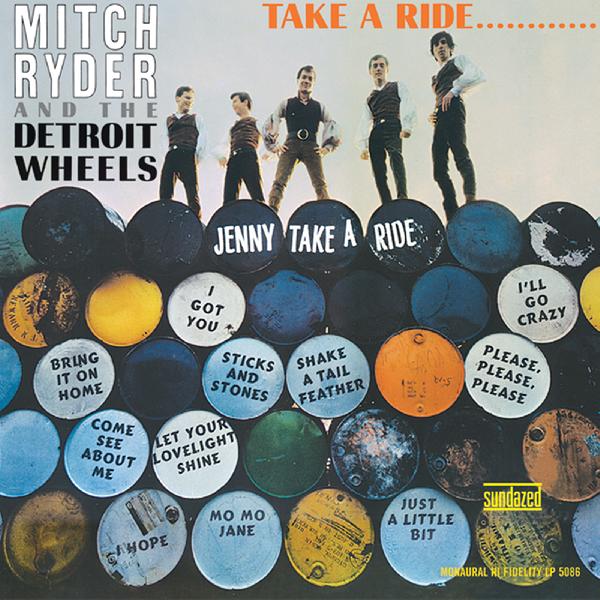 MITCH RYDER & THE DETROIT WHEELS 'TAKE A RIDE...' LP - GOLD