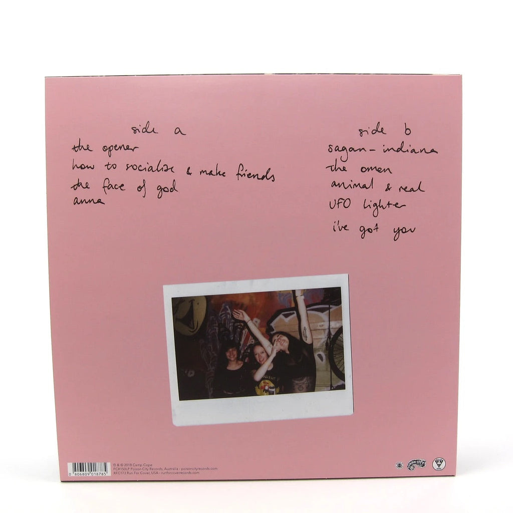 CAMP COPE 'HOW TO SOCIALIZE & MAKE FRIENDS' LP - BABY PINK/BLACK/SWIRL