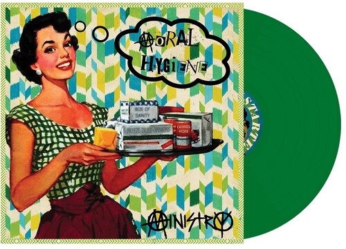 MINISTRY 'MORAL HYGIENE' LP (Green Vinyl)