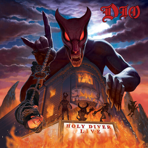 DIO 'HOLY DIVER LIVE' 3LP - LTD.