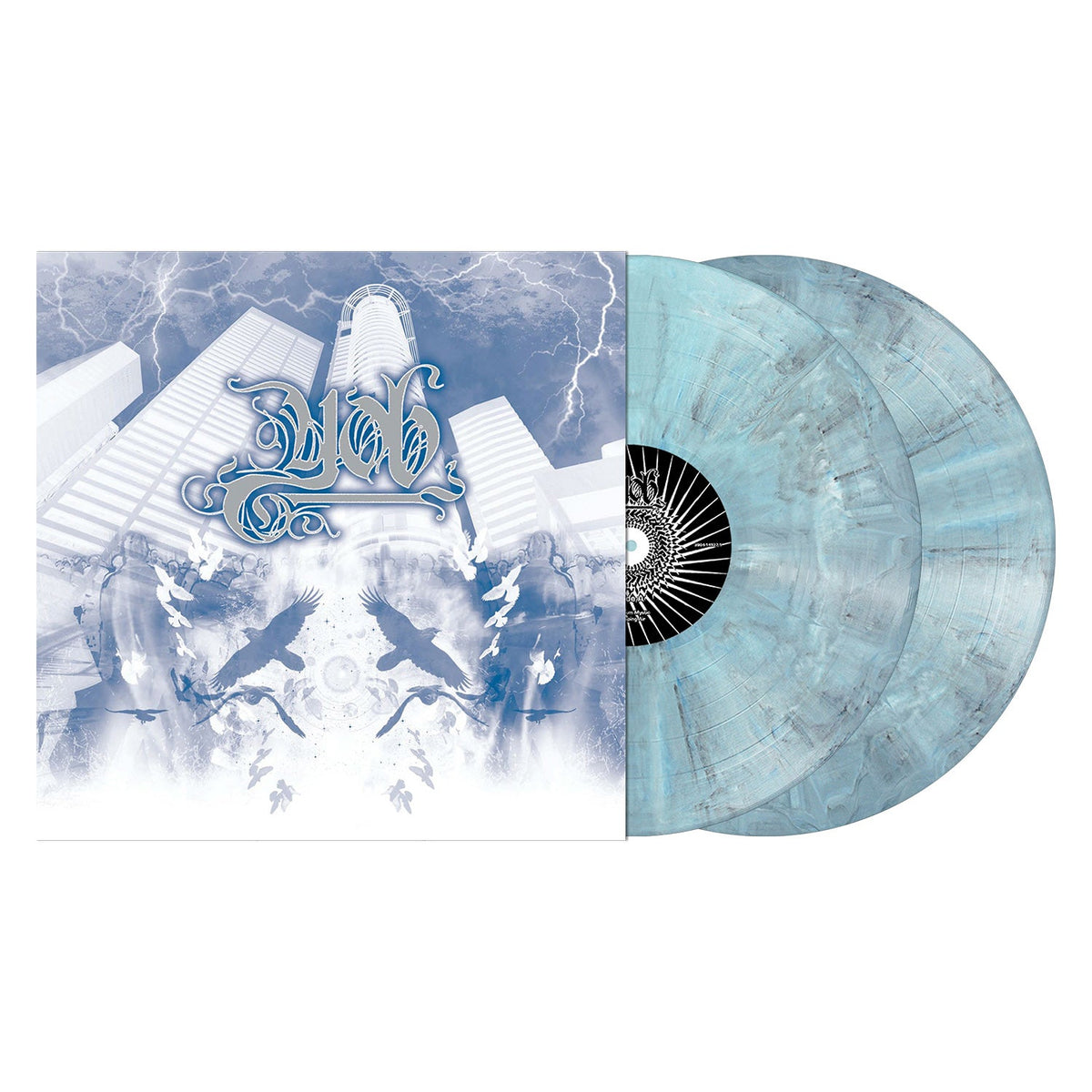 YOB 'THE UNREAL NEVER LIVED' 2LP - WHITE/BLUE/GREY MARBLE
