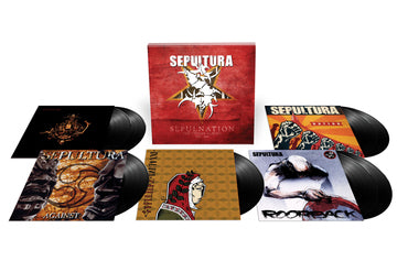 SEPULTURA 'SEPULNATION - THE STUDIO ALBUMS 1998 - 2009' 8LP BOX SET