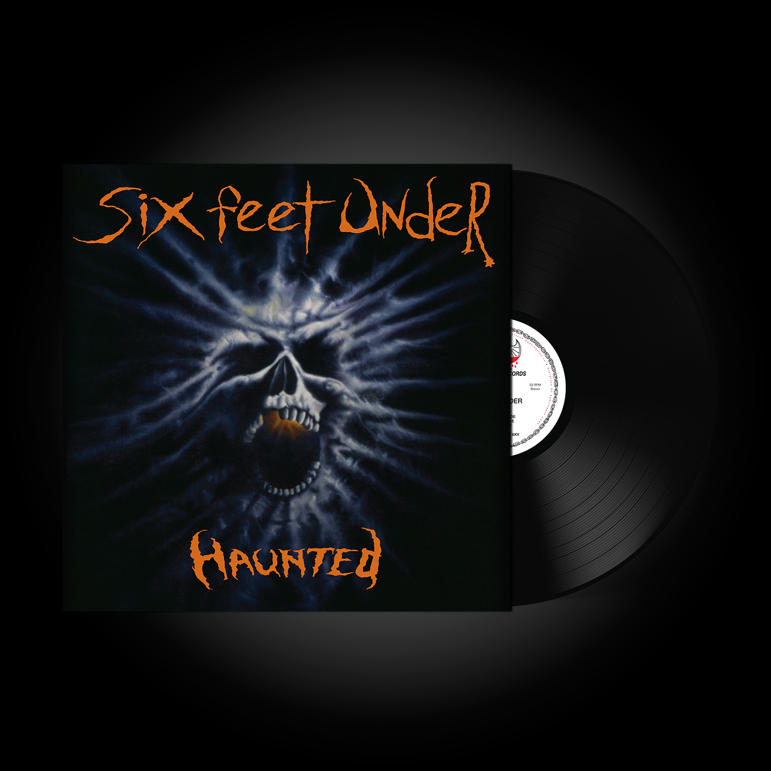 SIX FEET UNDER 'HAUNTED' LP - BLACK