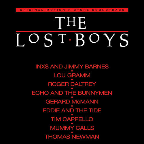 'THE LOST BOYS' MOTION PICTURE SOUNDTRACK LP - RED