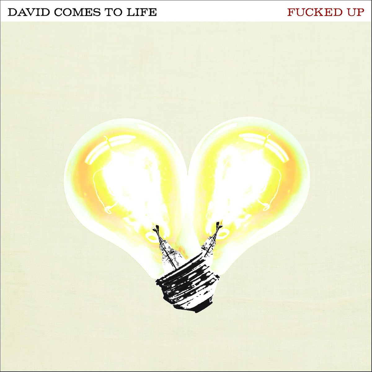 FUCKED UP 'DAVID COMES TO LIFE' 2LP - LIGHTBULB YELLOW