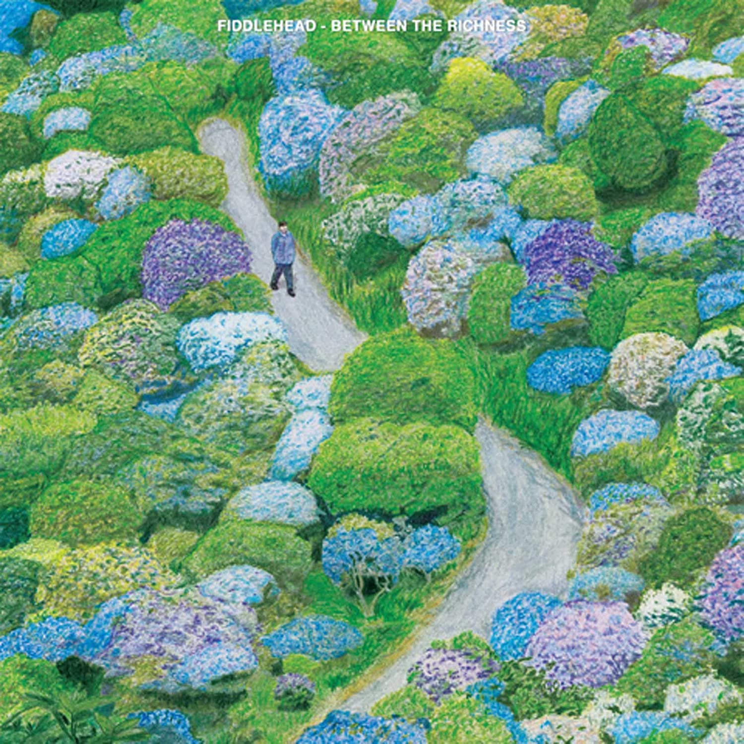 FIDDLEHEAD 'BETWEEN THE RICHNESS' LP - BLUE/CLEAR MOON PHASE