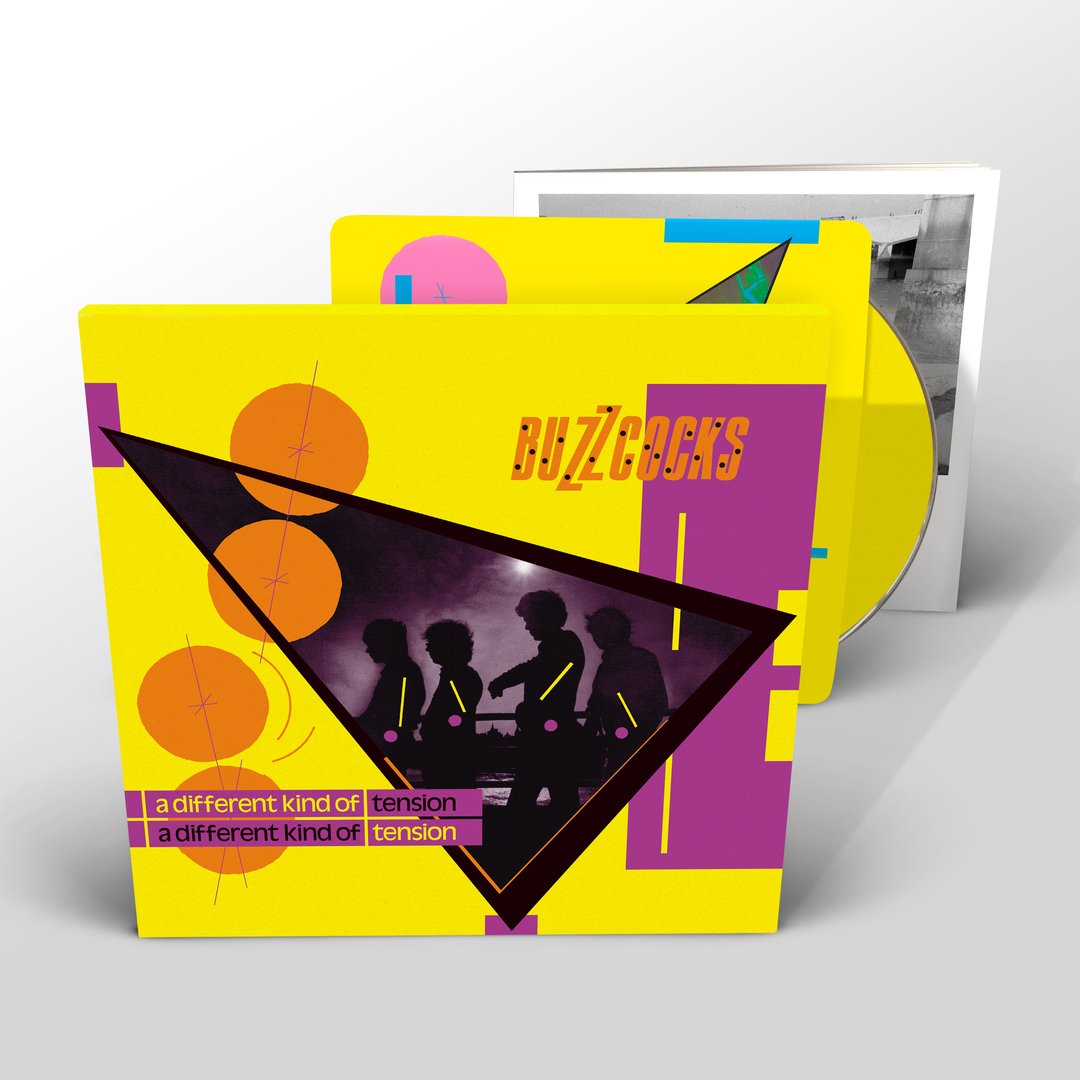 BUZZCOCKS 'A DIFFERENT KIND OF TENSION' LP - YELLOW