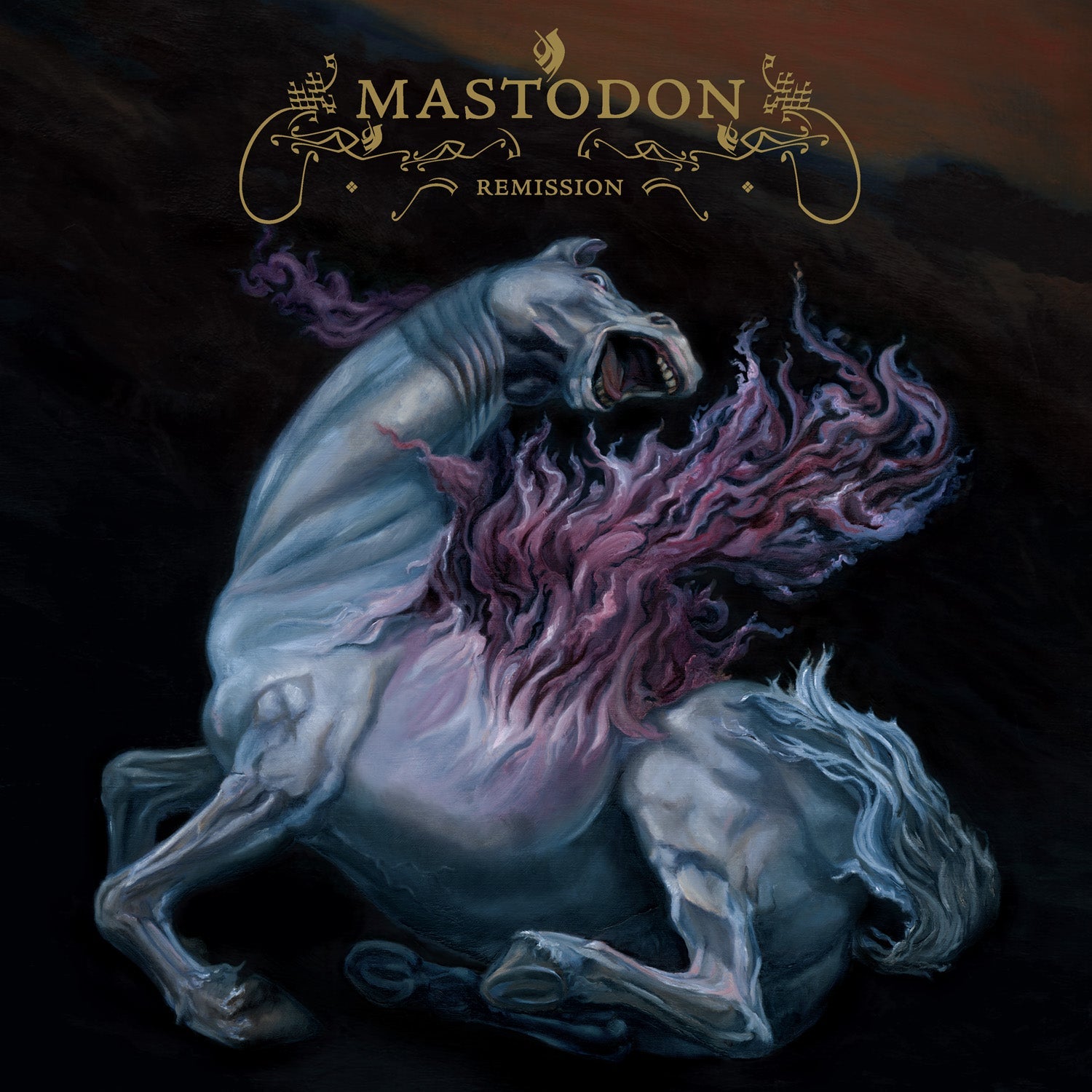 MASTODON 'REMISSION' 2LP - ELECTRIC BLUE/PURPLE PINWHEELS/METALLIC GOLD/BLACK SPLATTER