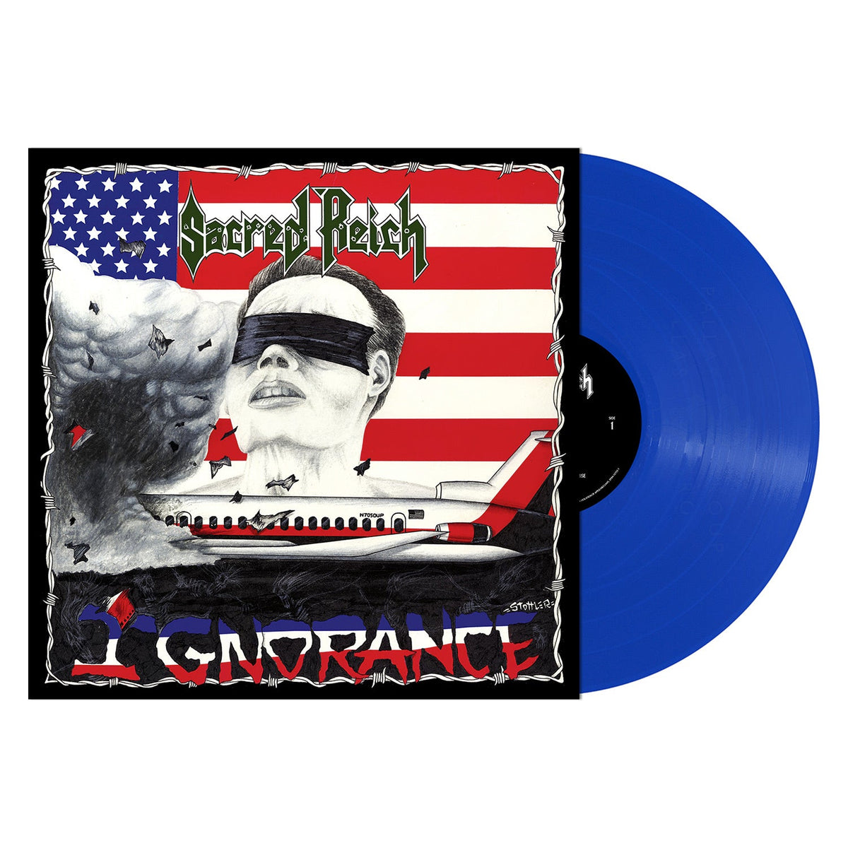 SACRED REICH 'IGNORANCE' LP - COBALT BLUE