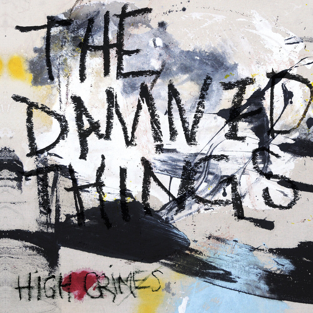 THE DAMNED THINGS 'HIGH CRIMES' LP - YELLOW