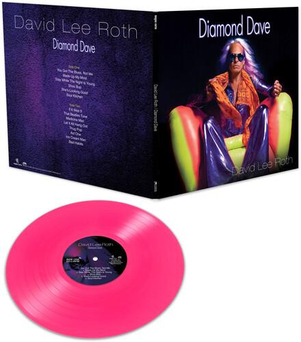 DAVID LEE ROTH 'DIAMOND DAVE' LP - PINK