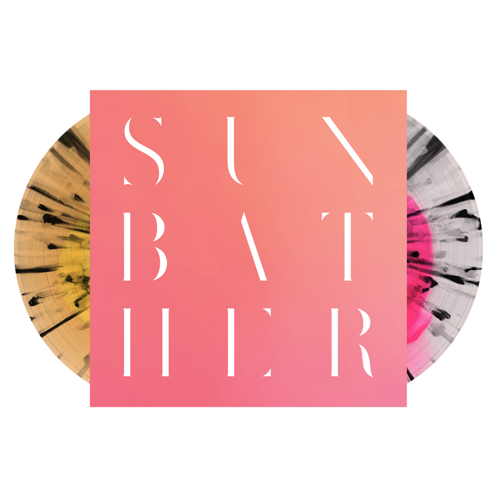 DEAFHEAVEN ‘SUNBATHER’ 2LP (Limited Edition – Only 750 Made, Yellow in Beer / Pink in Transparent w/ Black Splatter Vinyl)