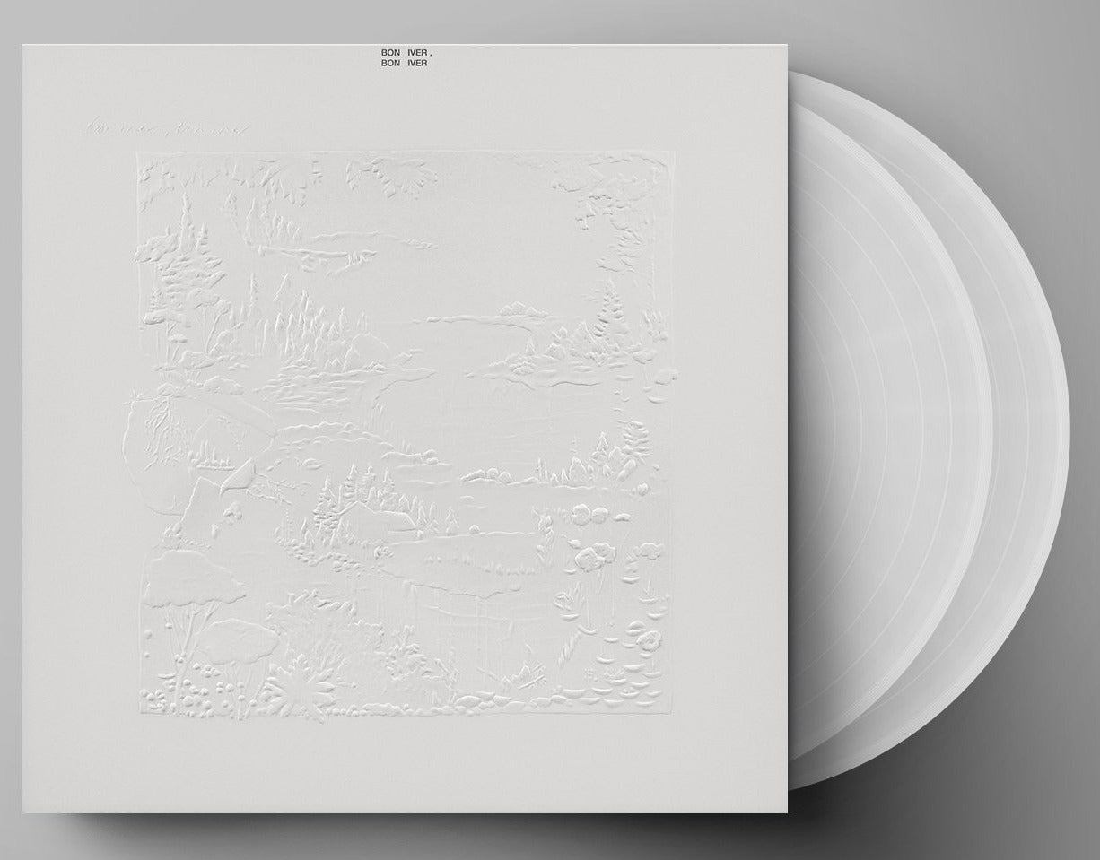 BON IVER 'BON IVER' 10TH ANNIVERSARY EDITION 2LP - WHITE