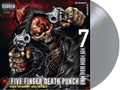FIVE FINGER DEATH PUNCH 'AND JUSTICE FOR NONE' LP - LTD. METALLIC SILVER