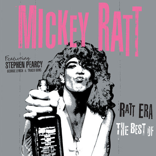MICKEY RATT 'RATT ERA - THE BEST OF' LP PINK/SILVER