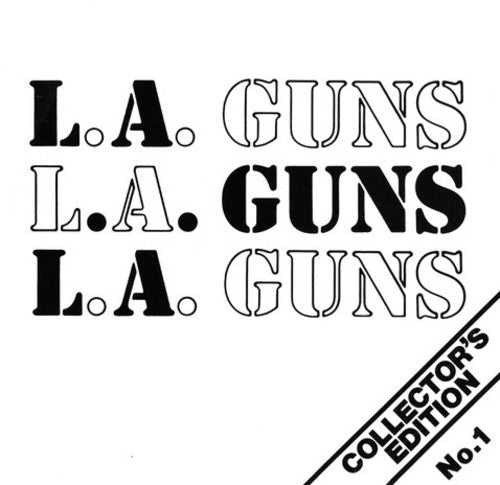 L.A. GUNS 'COLLECTOR'S EDITION NO. 1' LP - BLUE