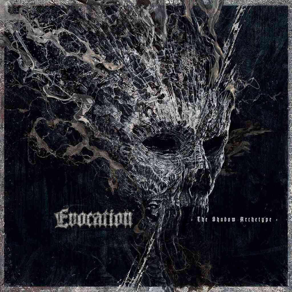EVOCATION 'THE SHADOW ARCHETYPE' LP - CLEAR/BLACK MARBLE