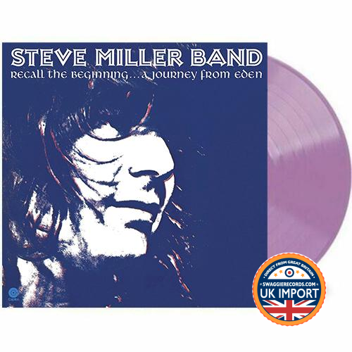 STEVE MILLER BAND 'RECALL THE BEGINNING A JOURNEY FROM EDEN'  LP - TRANSLUCENT PURPLE