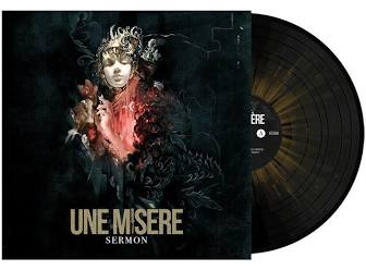 UNE MISERE 'SERMON' LP - BLACK/GOLD/SPLATTER