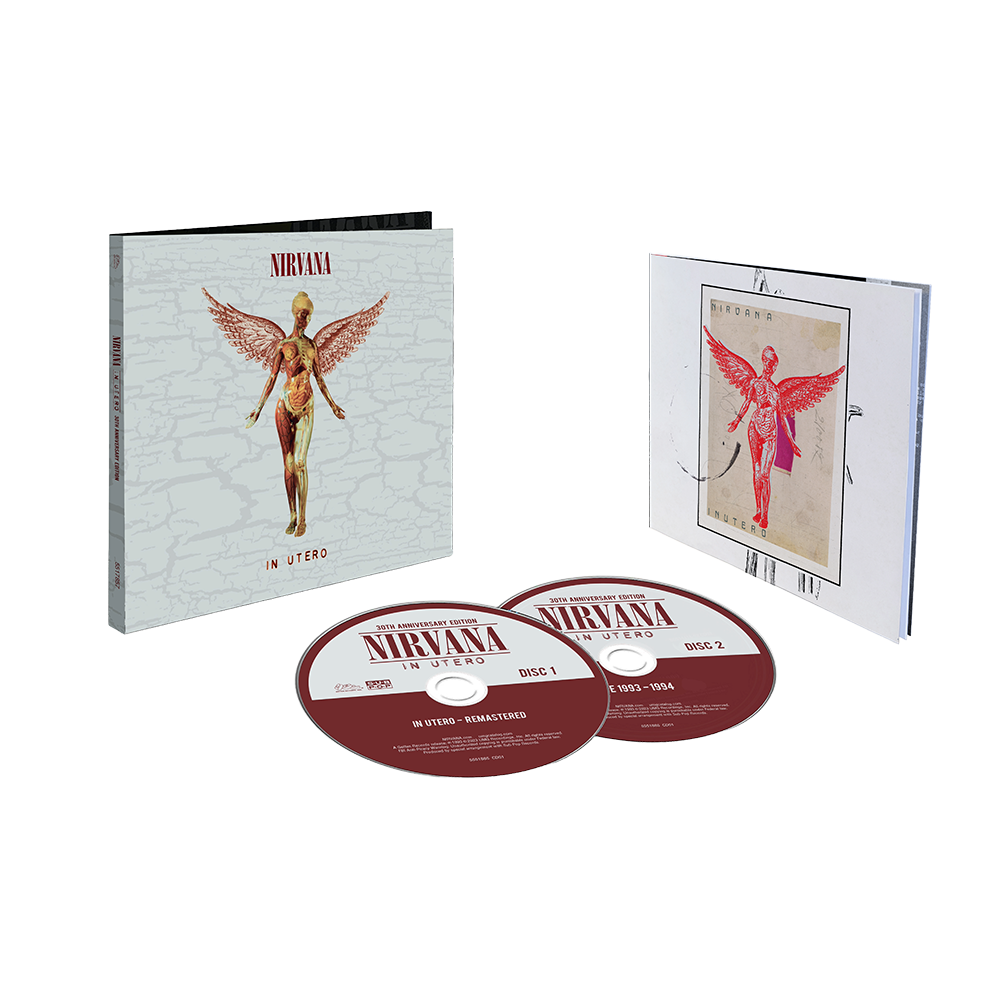 NIRVANA 'IN UTERO' 30TH ANNIVERSARY DELUXE EDITION 2CD
