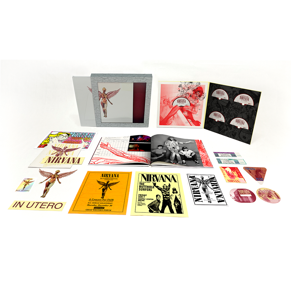 NIRVANA 'IN UTERO' 5CD 30TH ANNIVERSARY SUPER DELUXE EDITION BOX SET